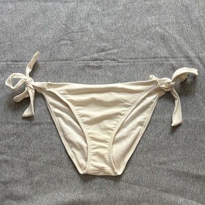Shade & Shore Cream Bikini Bottom